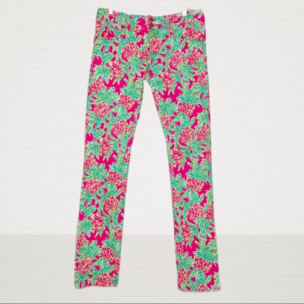 Lilly Pulitzer Straight Worth Jean US 4